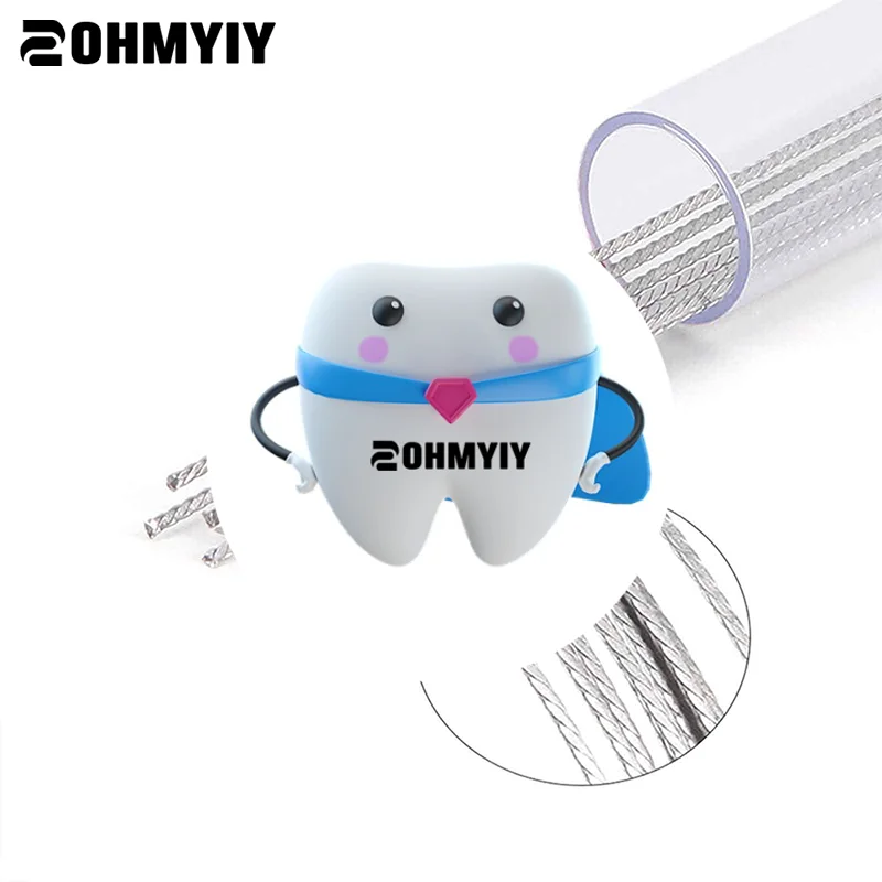 

10 шт./кор., стоматологические ортодонтические лингвальные фиксаторы, плоские прямые поворотные провода из нержавеющей стали, стоматологическая предварительная нить накаливания, стоматологическая лаборатория