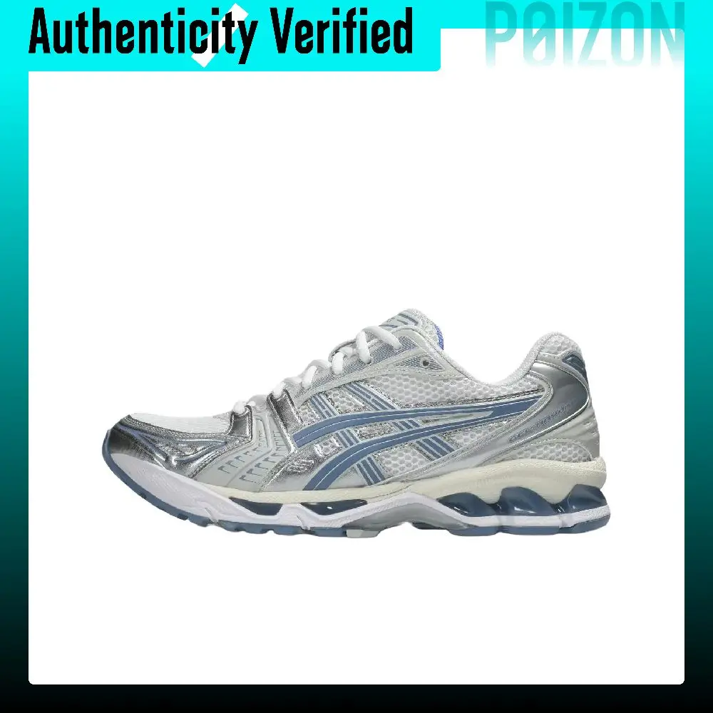 ASICS Gel Kayano 14 Synthetic Leather, Mesh Slip Resistant, Abrasion Resistant, Breathable, Support Low top Casual 1203A537-115