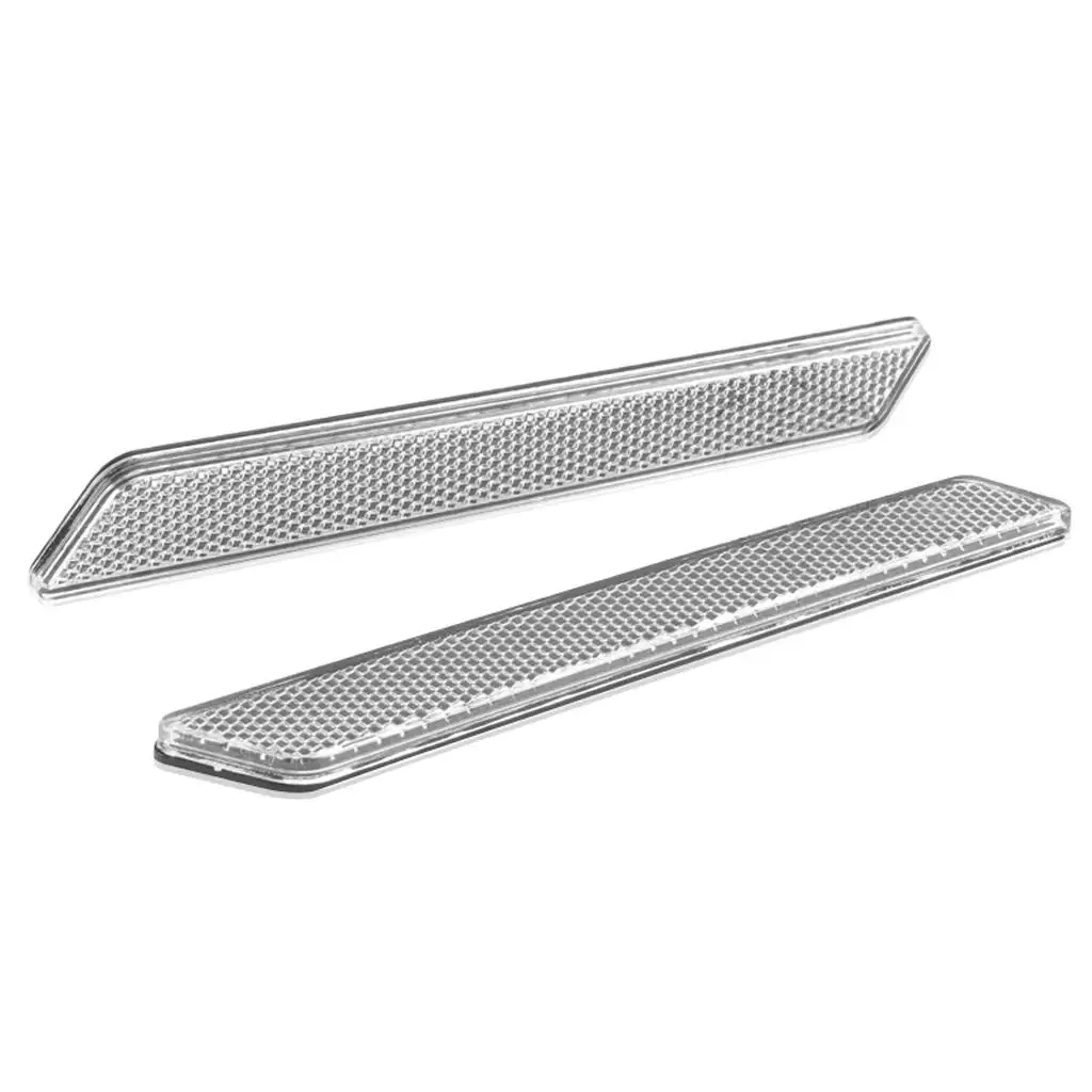 Rectangle Reflective Rear Fender Marker Self Adhesive ABS Motorcycle Accessories for XL883 XL1200 48 2004-2018