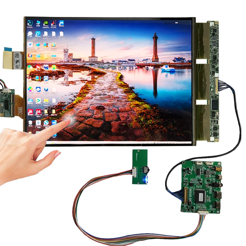 1536*2048 Bendable Multi-points On-cell Capacitive Touch QHD 13.3 Flexible Amoled Display