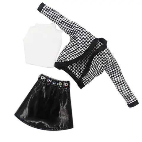 1 सेट 1/6 गुड़िया पैंट कपड़े पार्टी ड्रेस गुड़िया सहायक उपकरण फैशन आरामदायक सूट कपड़े 30 सेमी बार्बी गुड़िया के लिए 8 best sales बार्बी गुड़िया के कपड़े और सामान - №3