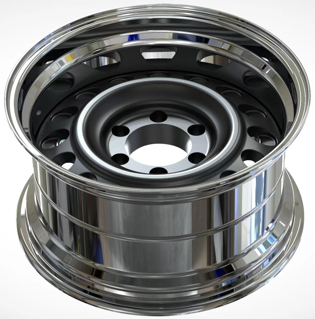 

17 Inch 6x139.7 4x4 1pcs Forged Aluminum Aftermarket Offroad Wheel for Ford Road Shaker (2003-2022)