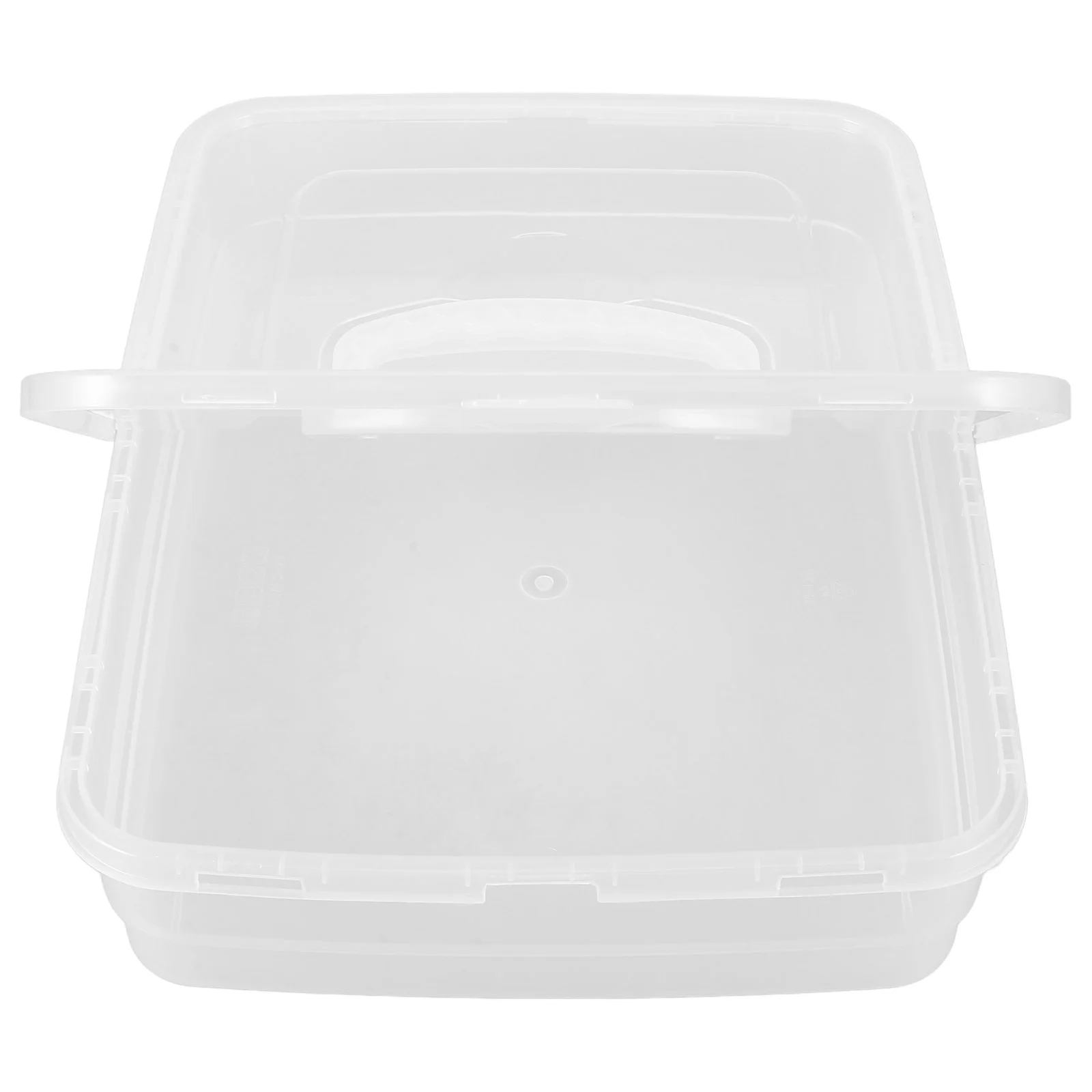 

Pizza Dough Tray Proofing Container with Cover Containers Lid Plastic Bin Boxes