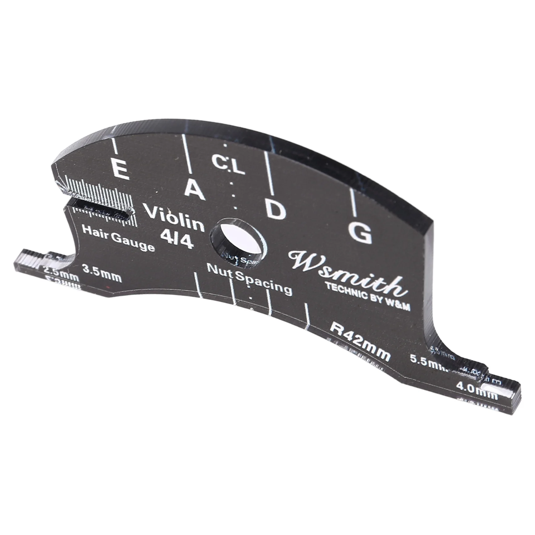 4/4 Violin String Lifter Change Violin Bridge Tools Violin Bridges Template Durable Violin Accessories,Dark HOT