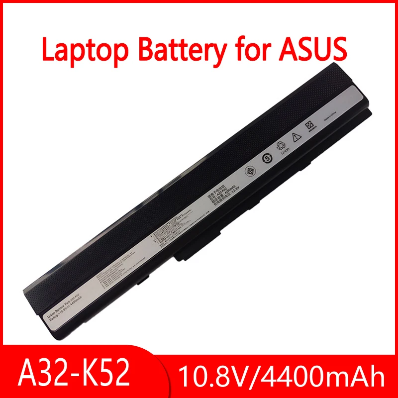 

Аккумулятор для ноутбука ASUS A32-K52 X42J K42J A42J K52J A52J A40JV P42, аккумулятор для ноутбука 10,8 В 4400 мАч