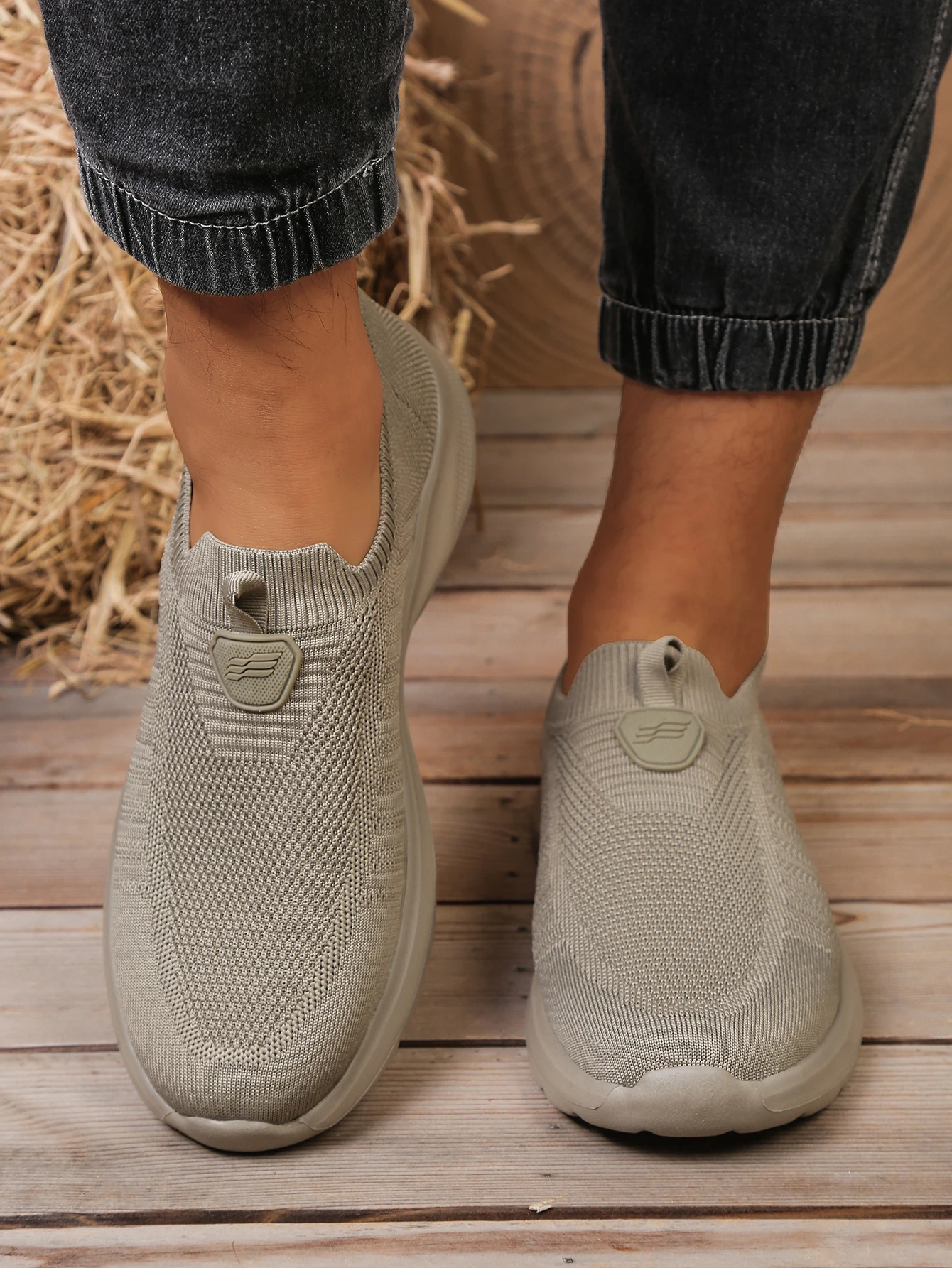 Herren-Freizeitschuhe aus massivem EVA-Material – weiche, leichte Sohle – perfektes Alltags-Outdoor-Schuhwerk, kostenloser Versand – Detail 2