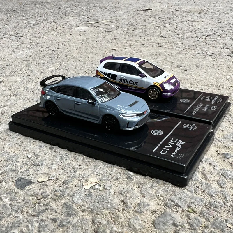 1:64 Original Model By Paragon,Honda Civic Type R FL5 EP3,Diecast Model for Collection,Display and Gift
