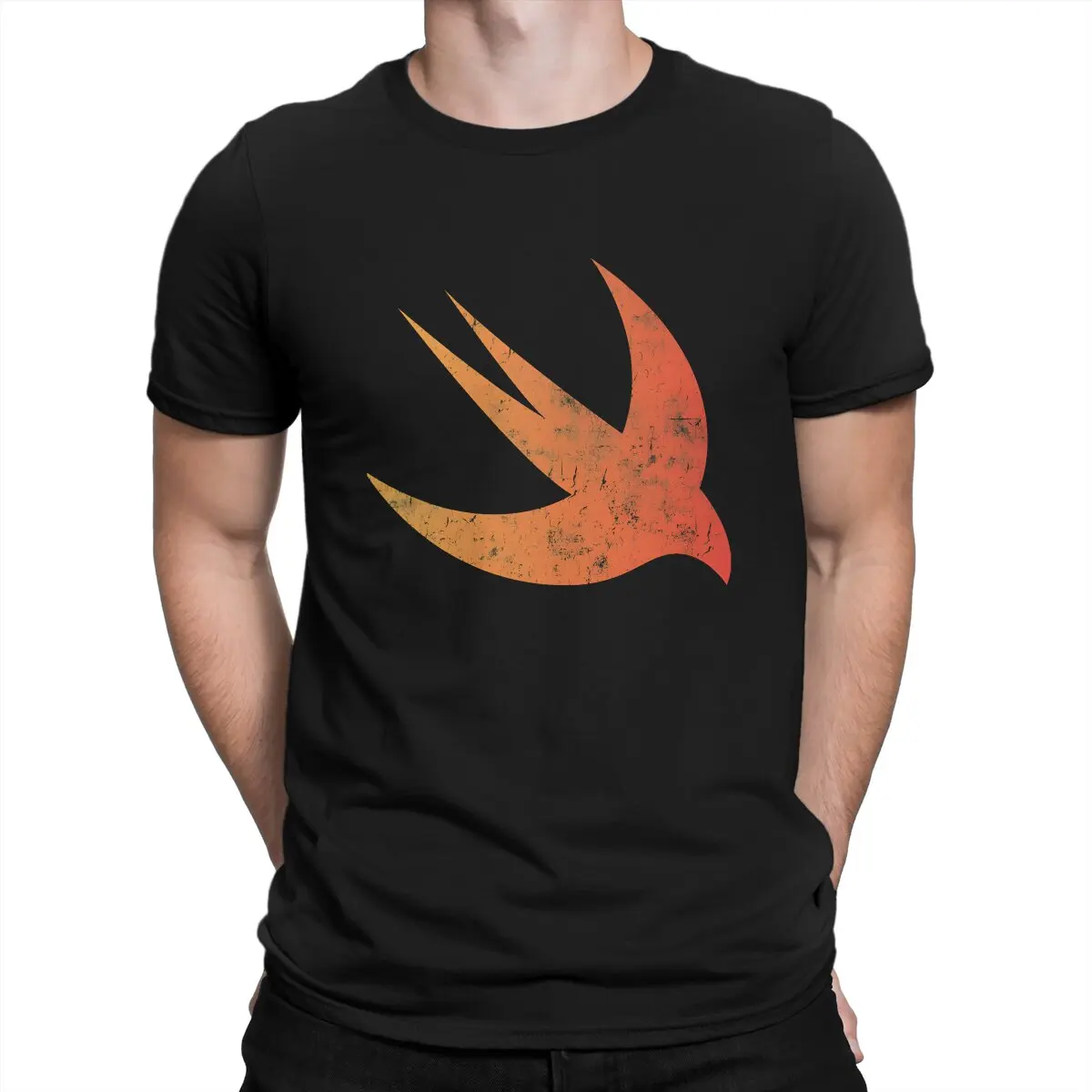 Awesome Swift Programming T-Shirt for Men Crewneck Cotton T Shirts Super Bock Short Sleeve Tees 6XL Clothing