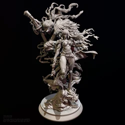 The height of man 50mm 75mm 95mm Resin model kits figure beauty colorless and self-assembled （3D Printing ） TD-6419/3D