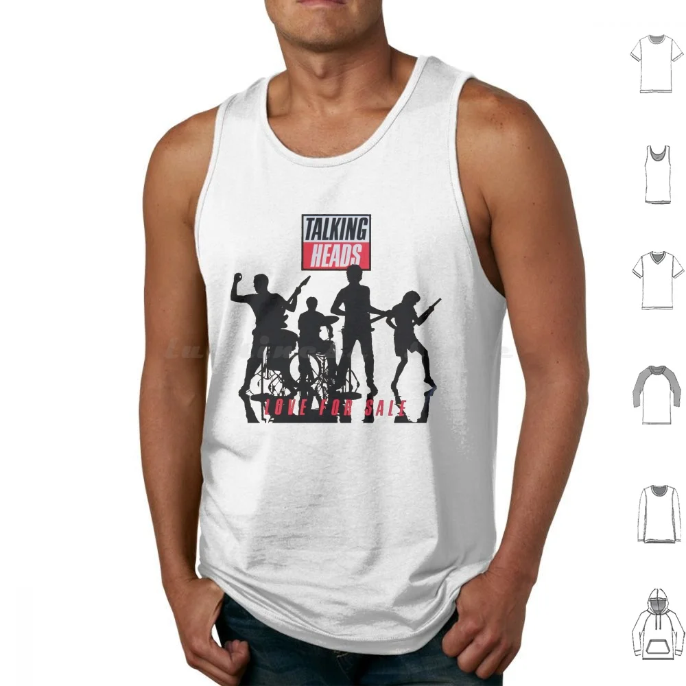 Heads Rock Talking Tank Tops Vest Sleeveless Music Indie Deftones Metal Musician Suicidal Tendencies Fro Mags Gojira Crown