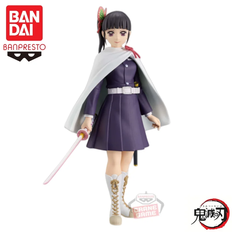 Em estoque bandai original banpresto demon slayer vol 47-50 kanzaki aoi kochou shinobu figura de ação modelo boneca nova caixa