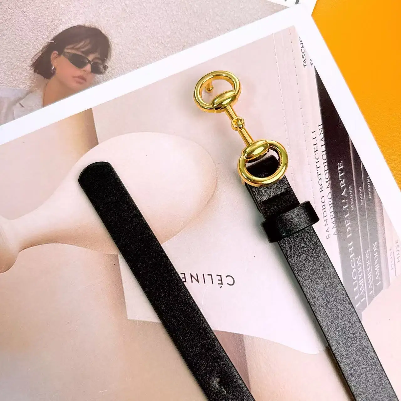 Cinturón de cuero de vaca genuino para mujer, nuevo cinturón decorativo versátil para traje, cinturones vaqueros negros de moda para mujer