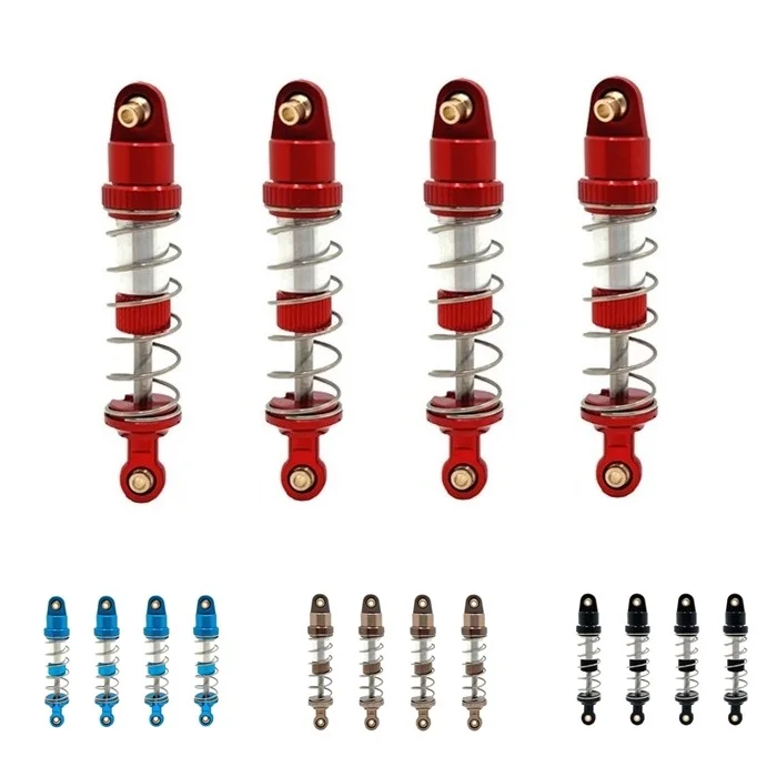 

MJX Hyper Go 14209 14210 14211 16207 16208 16209 16210 H16 4pcs Metal Oil Shock Absorber Damper RC Car Upgrade Parts Accessories