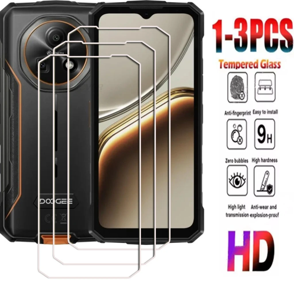 1-3PCS 9H HD Tempered Glass For Doogee Fire 5 Pro 6.6" 2025 Doogee Fire 7 5 Ultra Fire 5 Pro Screen Protector Cover Film