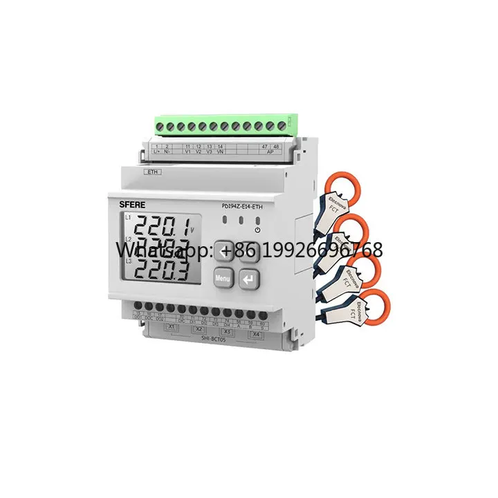 3 Phase Energy Meter Power Quality Measurement Harmonic Multifunction Multi Channel Energy Power Meter