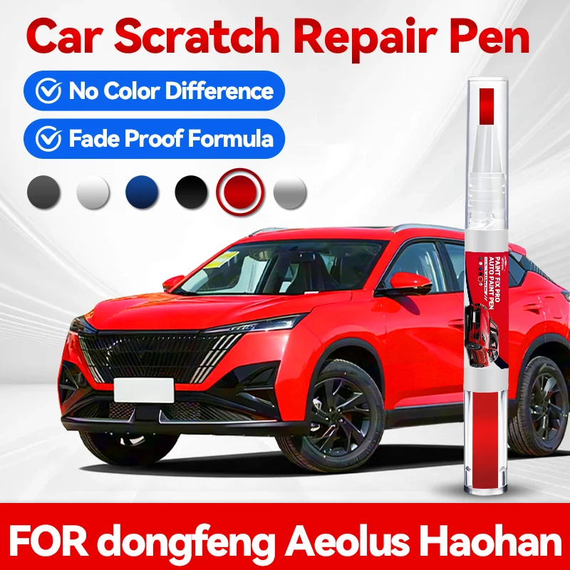 

Ручка-карандаш для подкраски колесных дисков 2026 Hot Wheel для Dongfeng Aeolus Haohan, карандаш для ремонта краски, средство для удаления царапин, аксессуары для авто DIY, черный/белый