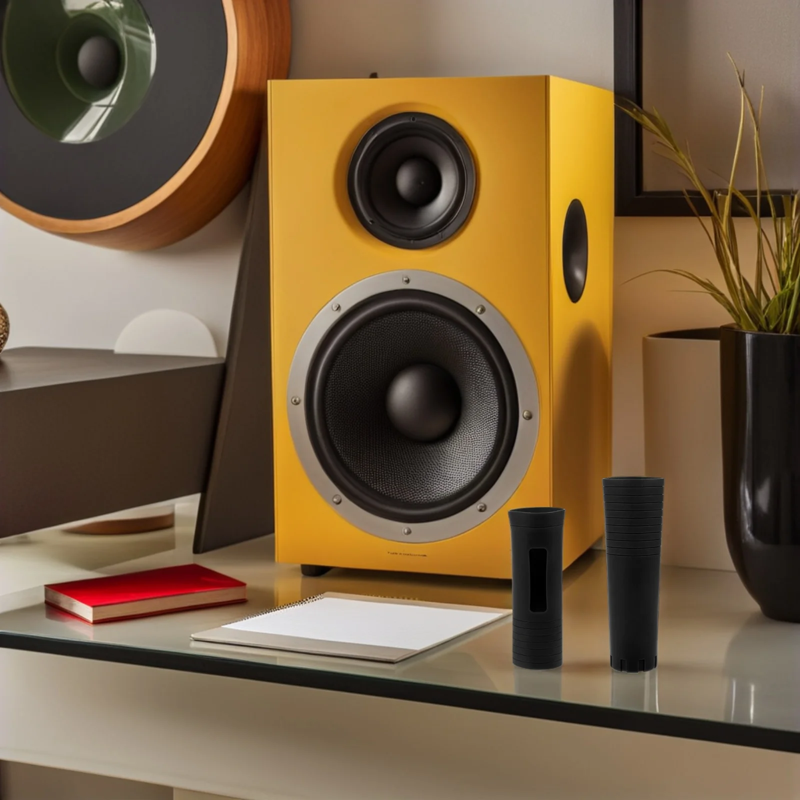 

2Sets Silicone Mic Protective Sleeve Anti-Slip Shockproof Handle Cover Wireless Handheld Microphone Case for Ktv Karaoke