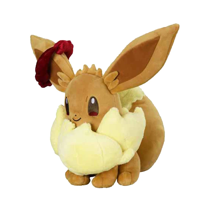 

New Kawaii Pokémon Anime Movie Pikachu Plush Toy Gigantamax G-Max Eev Dynamax Eevee Plush Doll Xmas Birthday Gift
