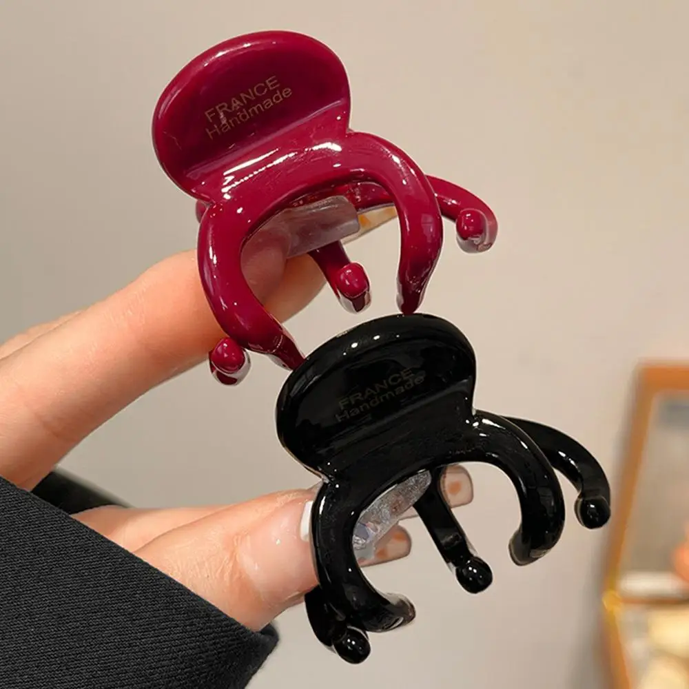 French Acetate Hair Claw Clips Retro Crab Shark Clip  Elegant High Ponytail Holders Fashion Hair Accessories for Women Girls