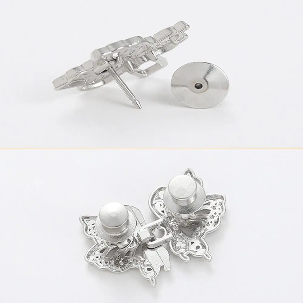 Аксессуары для одежды, регулятор пуговиц-бабочки без гвоздей, кролик, кошка, пряжка на талии, золотые регулируемые брюки, затягивающие джинсы