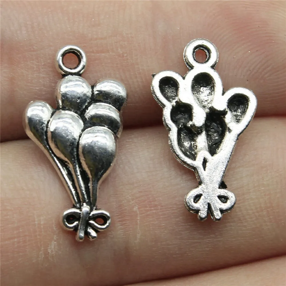 20pcs/lot Air Balloon Charms For Jewelry Making Diy Accessories image 6