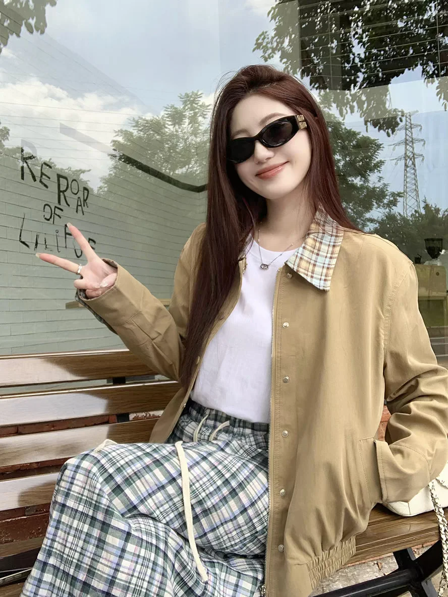 

Bomber Jackets Womens Jacket Emblems All-Season Jacquard Embellished Waistband Artistic Subcultures Unique Clubwear Novelty Edgy