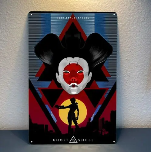 

Ghost In The Shell Movie Metal Poster - Collectable Tin Sign - 20x30cm