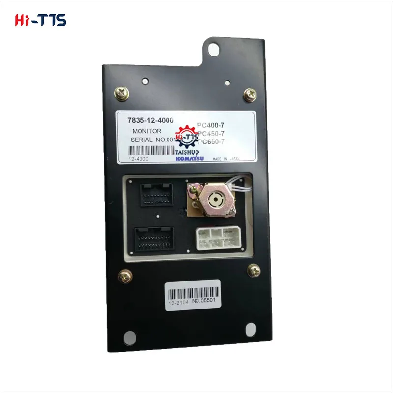 Excavator Monitor PC4007 PC450-7 PC650-7 7835-12-4000 7835-12-2001