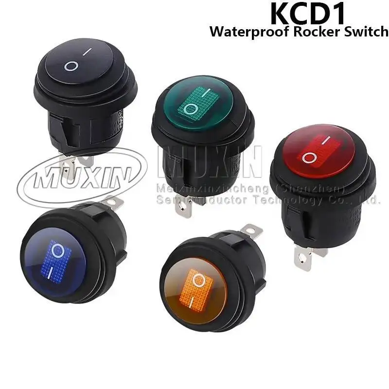 1Pcs / Spst Round W…