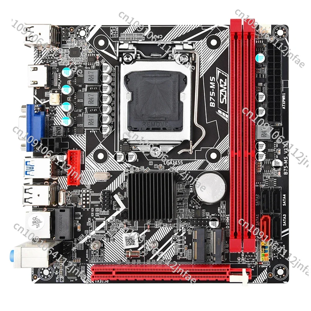 new HDMI-compatible/VGA/NVME M.2 LGA 1155 Motherboard WIFI Support 24Pin Desktop Computer Mainboard Max Capacity 16GB