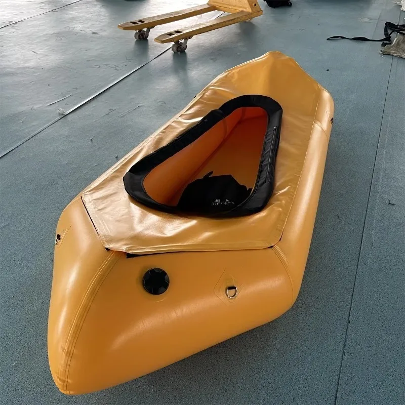 Ruderboot TPU INFLA Einpersonen-Packraft zum Spaßpaddeln