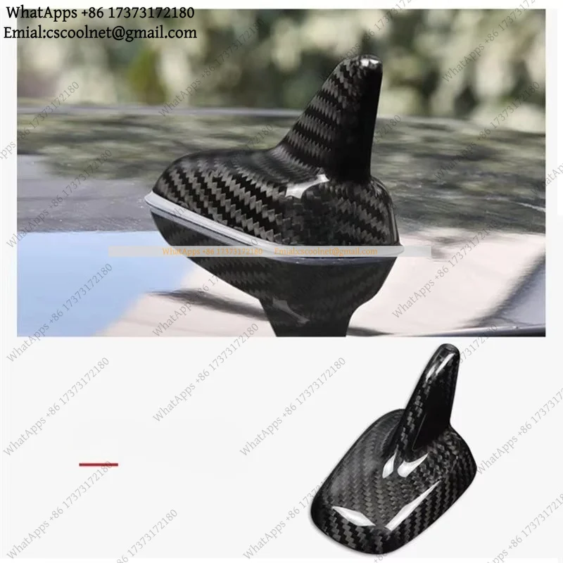 k06 For Volkswagen Golf 7 Passat Sagitar Touran Tiguan Lavida Real Hard Carbon Fiber Shark Fin Antenna Cover - view 5