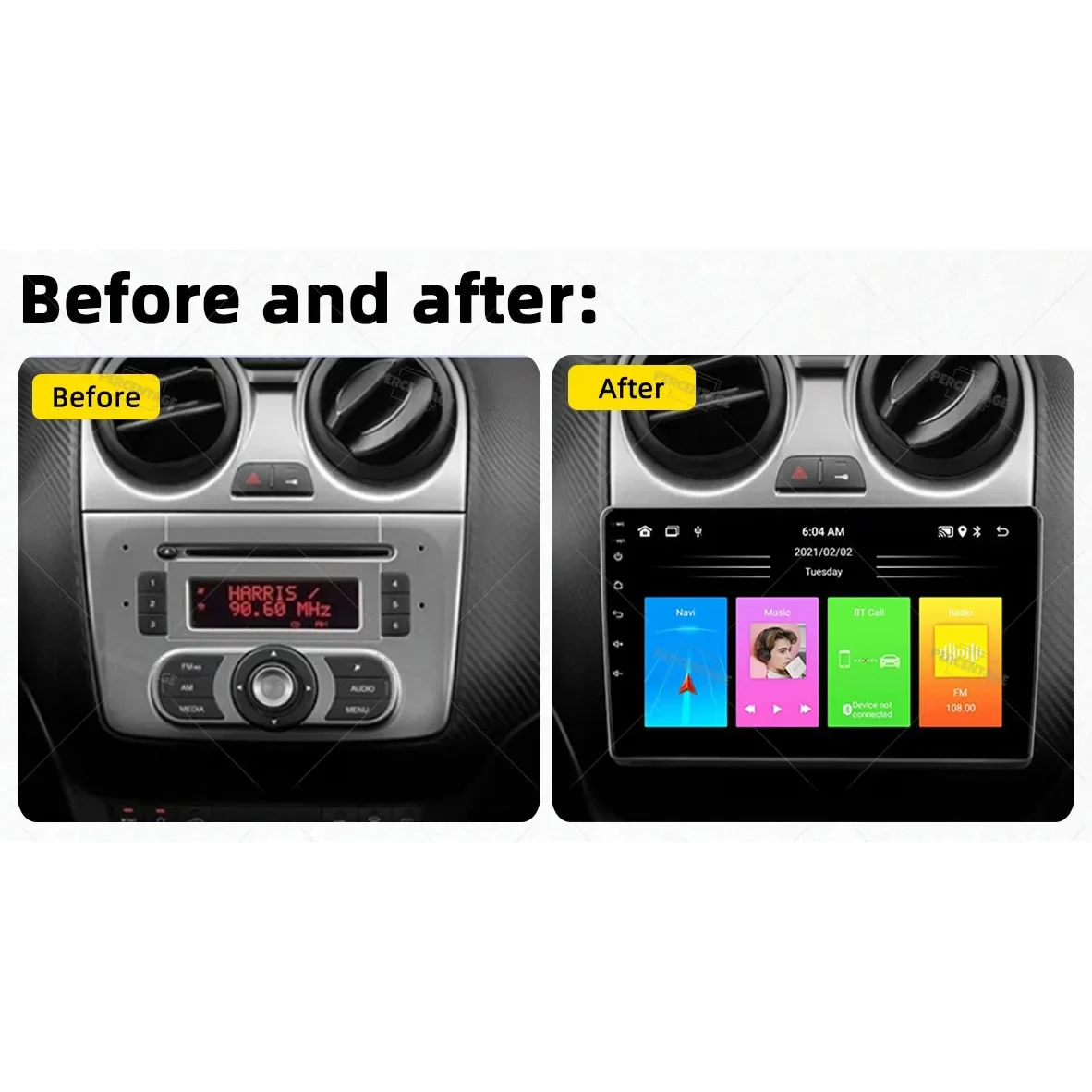 Car Radio For Alfa Romeo MiTo 2008 - 2016 2Din Android Multimedia GPS Navigation Carplay Android Auto Autoradio Head Unit Stereo