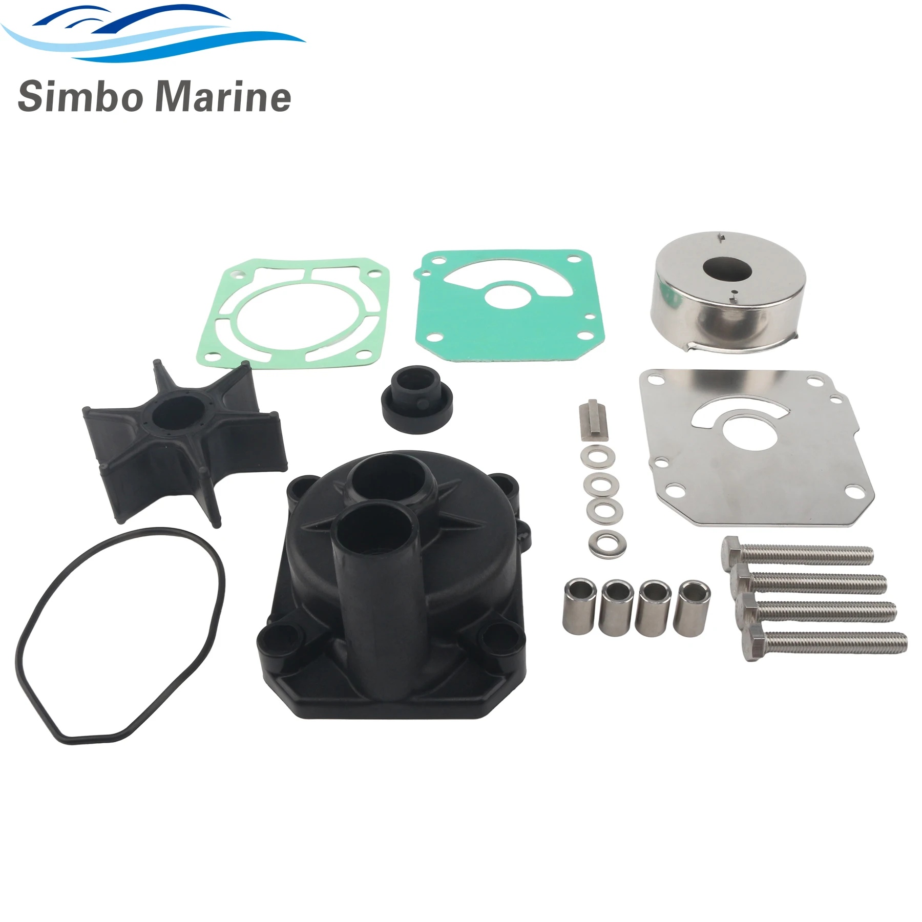 

06193-ZZ0-000 Water Pump Impeller Repair Kit for Honda 4 Stroke 75 90 HP BF75D BF90D Marine Outboard Engine 06192-ZW1-000