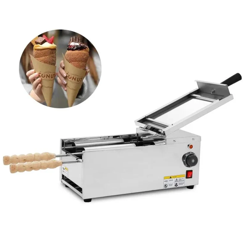 فرن كعكة المدخنة الصغيرة متعددة الوظائف آلة لف كعكة المدخنة المجرية التجارية