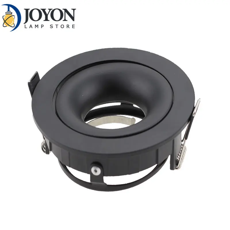 

Holders LED Recessed Ceiling Ceiling Frame Round Dia.50mm GU10 MR16 Spot Light LED Spotlight Fitting Fixture Black White