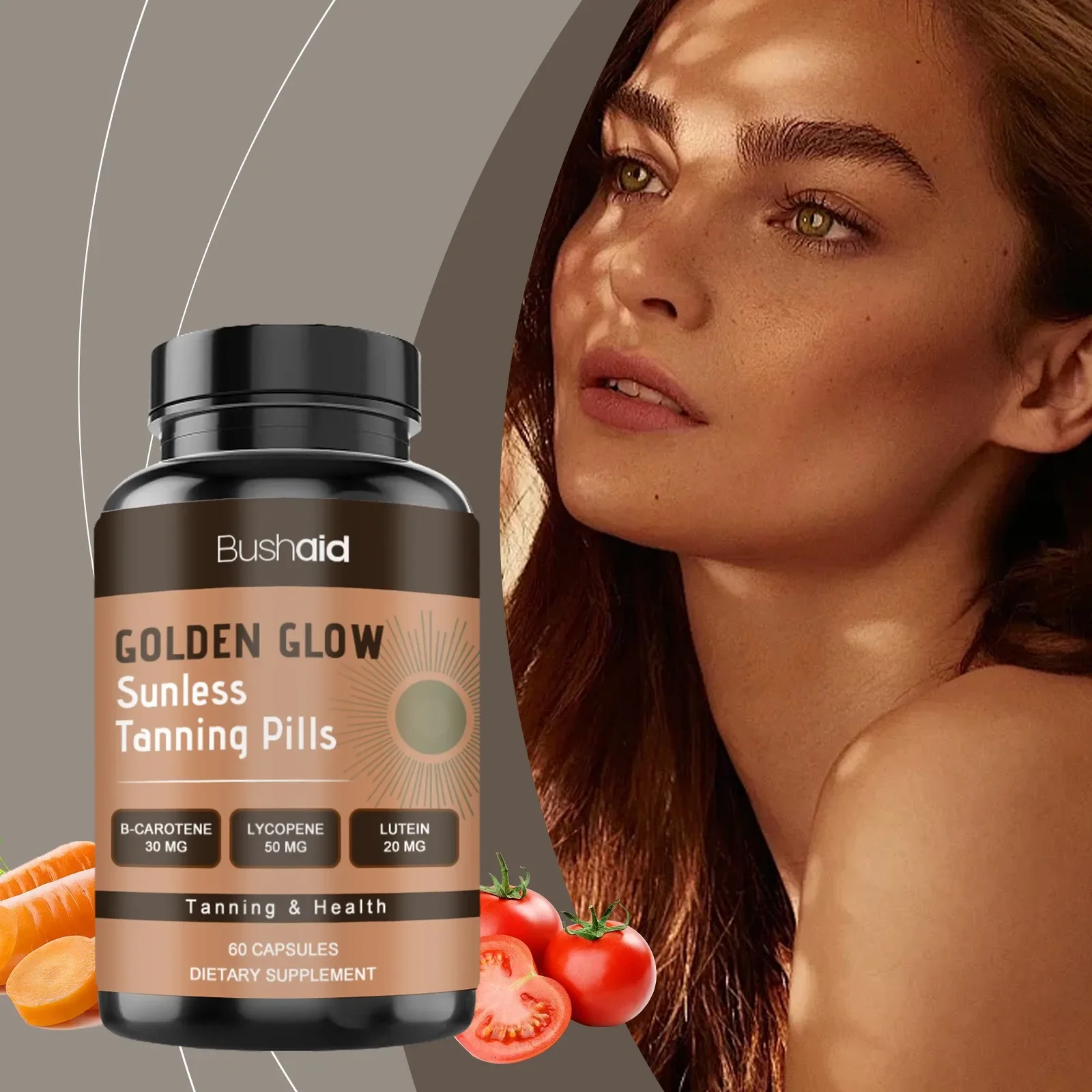 

Meihei capsules balance skin tone, promote vitamin D synthesis, promote bone health, and enhance confidence