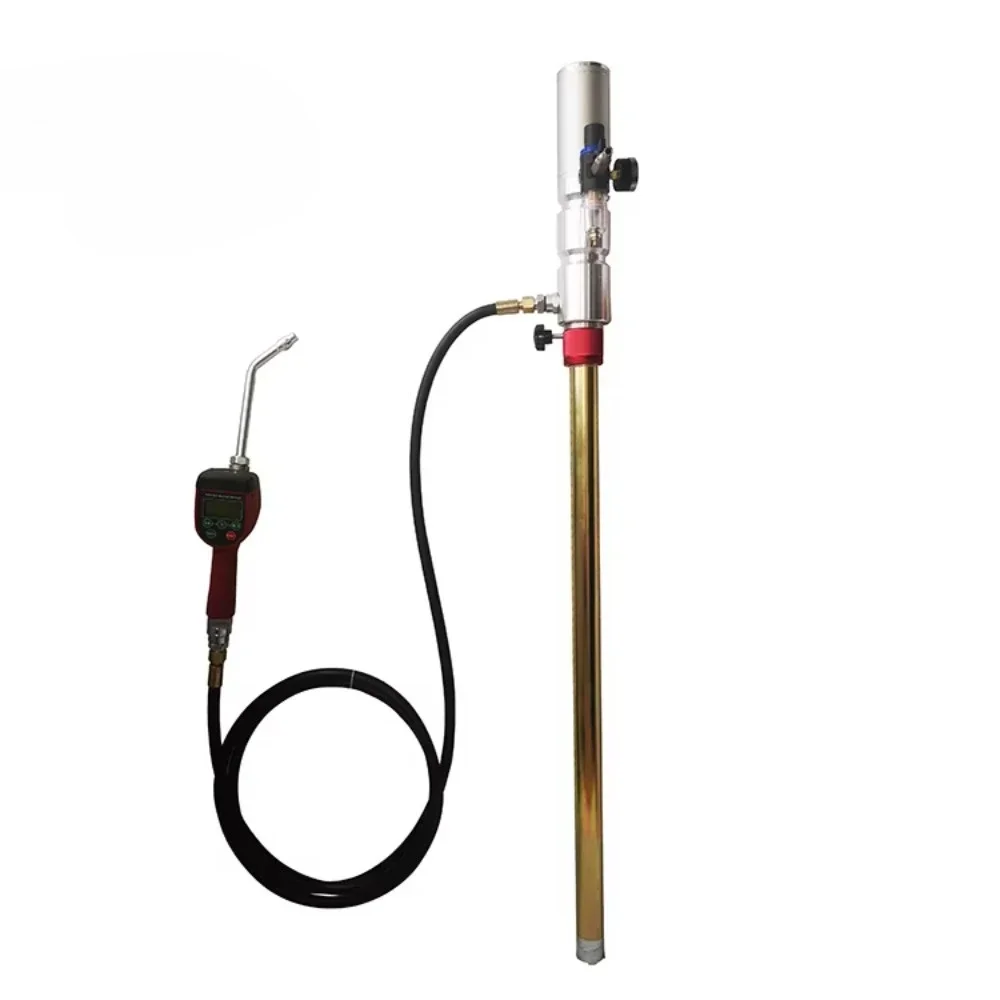 200L Pneumatic Lubrication Engine Gear Fluid Extractor Distributor Filled Air Cylinder Oil Pump with Counter