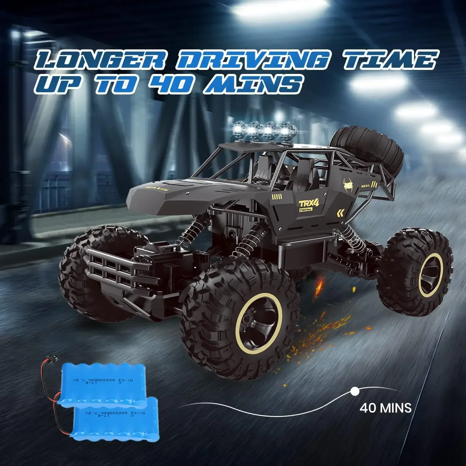 4DRC 1:12 4WD Remote Control Car With Led Headlights 2.4Ghz Radio RC  Cars Off-Road Control Trucks Toys Gifts for Children