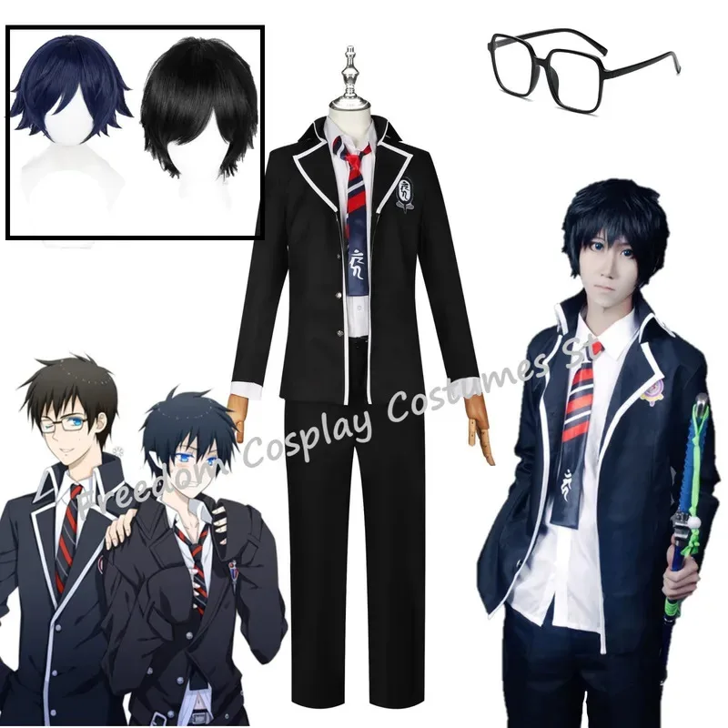 أنيمي آو نو الأزرق طرد الأرواح الشريرة رين زي Okumura Yukio تأثيري زي مدرسي ذكر 3'f,6;t.8' #2