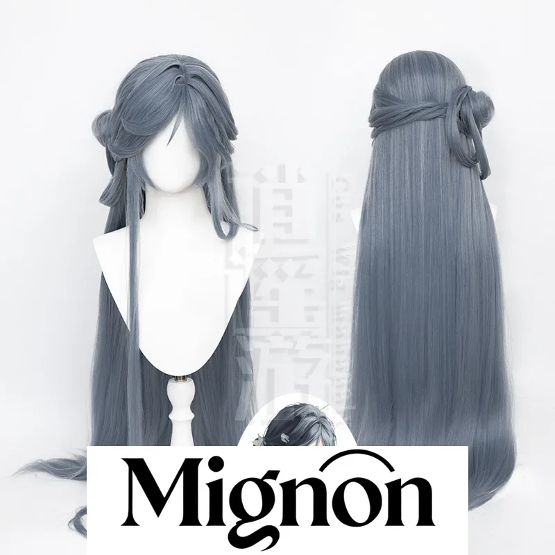 Code: Yuan Zhang Miao Cosplay Wig Simulation Scalp Top Tiger Clip Hair Pack Halloween Gift