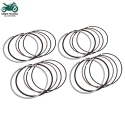 For KAWASAKI ZXR250 1991-1998 ZR250 Ba:ius 2000 1/2/4pcs 49mm STD Motorcycle 4 Cylinder Engine Piston Rings Kit ZXR 250 ZR 250
