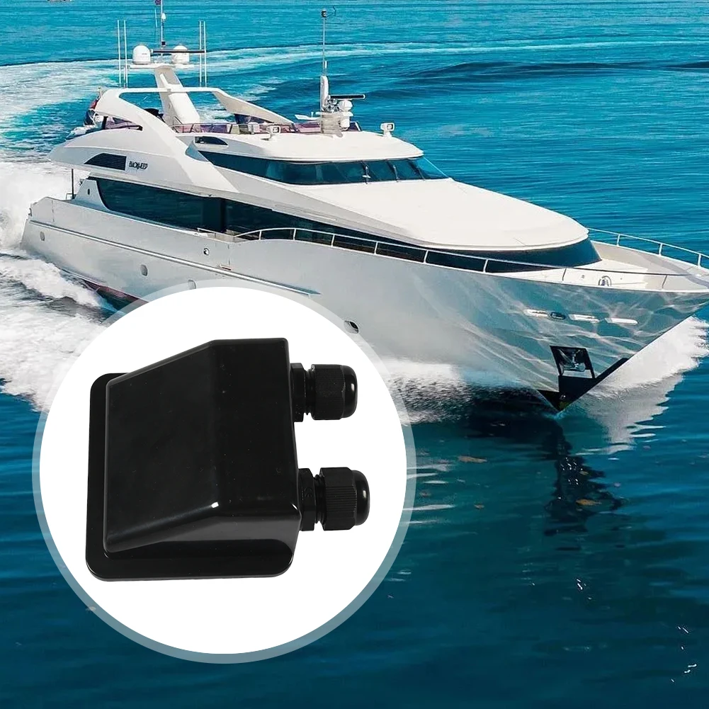 RV قافلة PV قوس سلك مزدوج دخول الغدة صندوق سقف سلك دخول كابلات الموصلات حامل متنقل RV يخت اكسسوارات السيارات