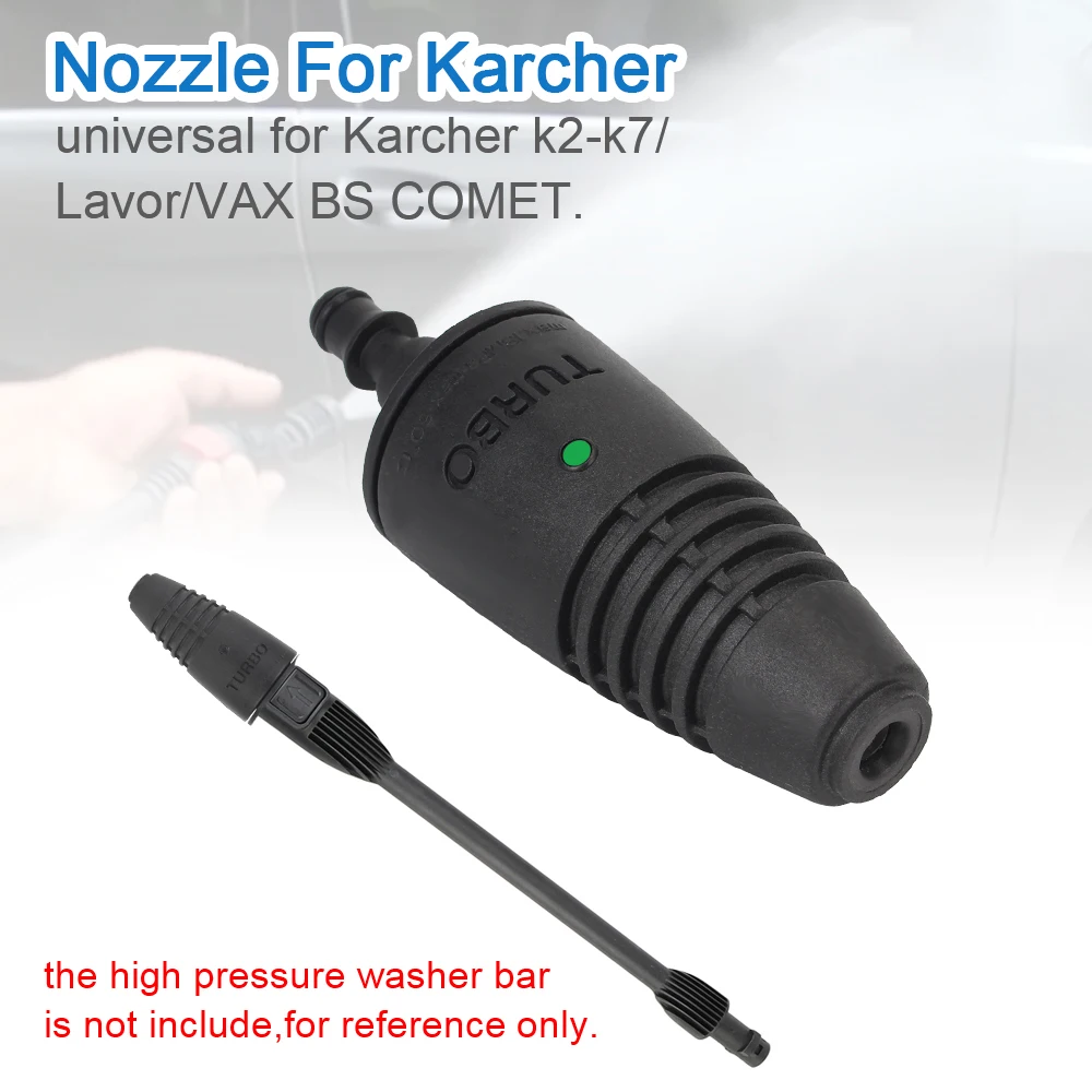 Spray for Karcher Lavor Comet VAX Auto Accessories High Pressure Washer Turbo Nozzle Car Wash Quick Realse Connector MAX 18Mpa - view 3