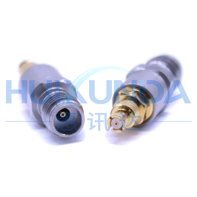 2.4MM/SMP-KKG precision stainless steel 40G high frequency test adapter 2.4MM female to SMP female connector