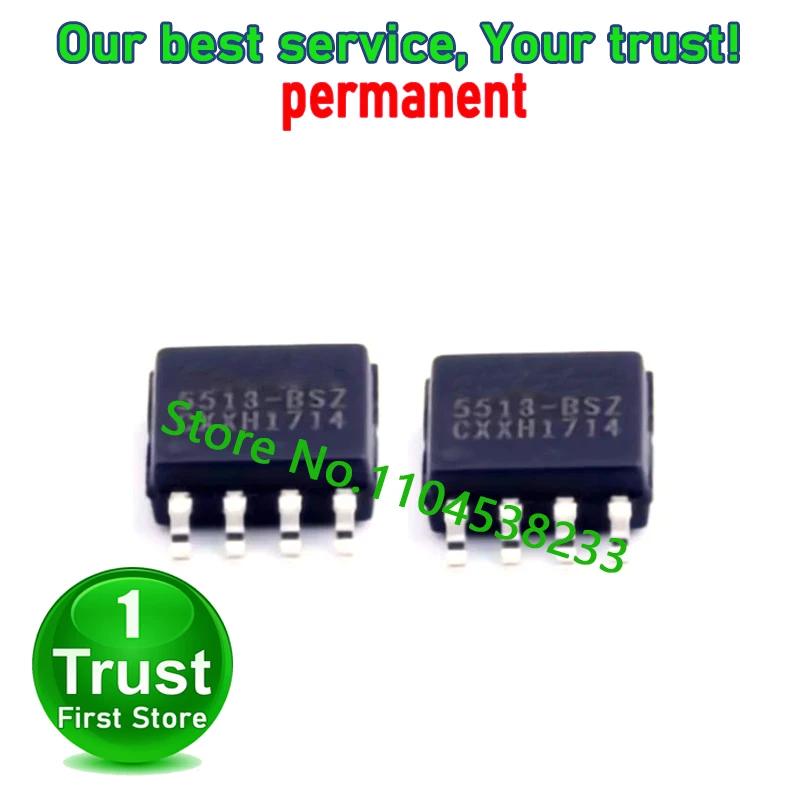 CS5513-BSZ 5513-BS CS5513 5PCS/LOT CS5512-BSZ CS5512 CS5510-ASZ SOP8  Trust First   in stock