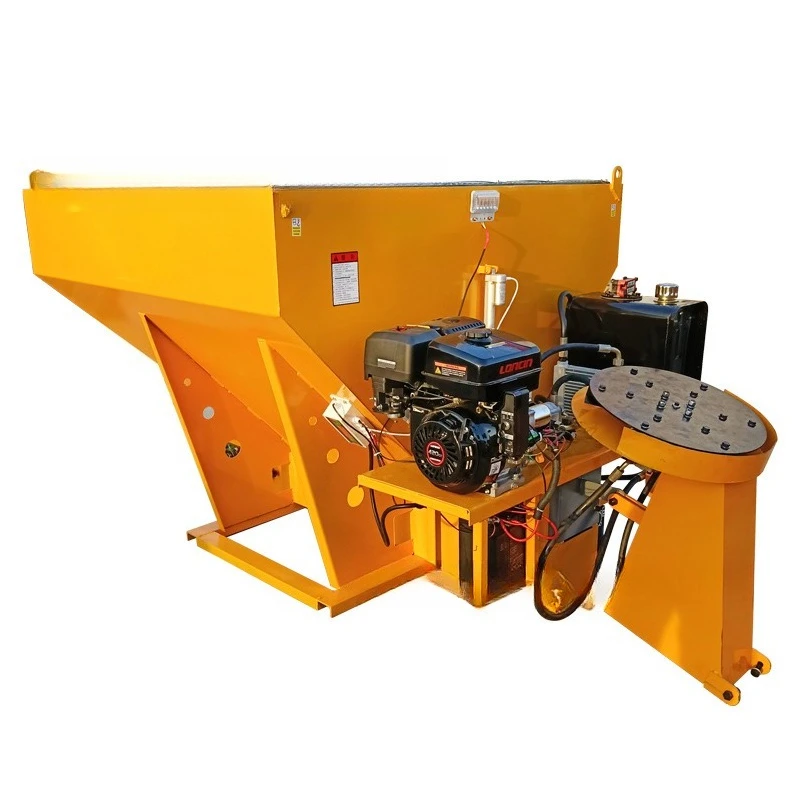 

Municipal road snow removal equipment, large vehicle snow removal salt sprinkler, industrial salt snow melting agent spreader