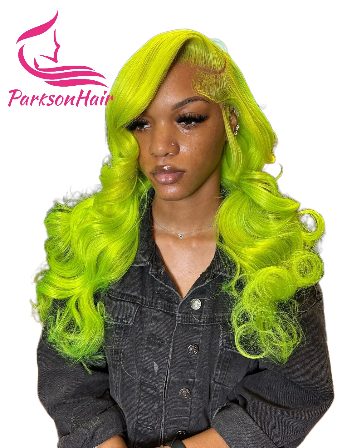 أصفر أخضر 13X6 الدانتيل الشفاف الجبهة باروكة من شعر طبيعي البرازيلي قبل نتف الجسم موجة 13X4 الدانتيل الباروكات الأمامية للنساء 40 في