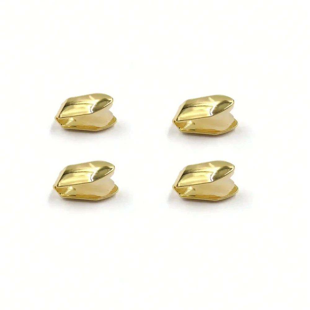 Immagine 5: Set di accessori dentali in quattro pezzi, pezzo unico liscio e alla moda per la decorazione quotidiana delle feste di strada