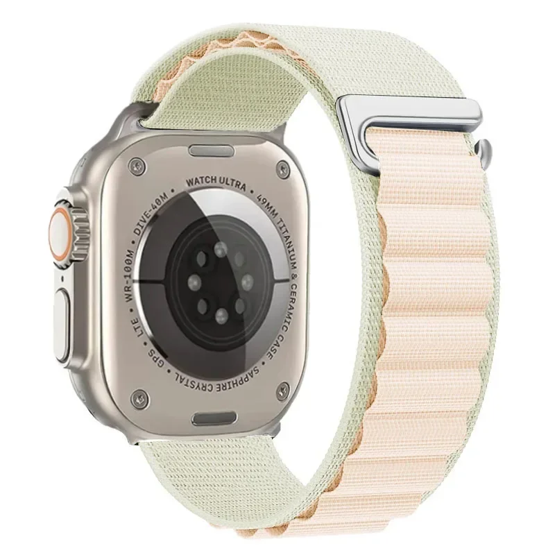 Alpine Strap for Apple Watch Ultra/3 11 10 9 8 7 Band 46mm 49mm 45mm 41mm Nylon Sports Bracelet IWatch 6 5 4 3 SE 44mm 40mm 42mm